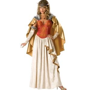 Women's Viking Princess Adult Costume Size Large Halloween